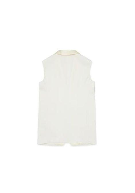 Gilet con logo MM6 KIDS MAISON MARGIELA | M60933 MM07GM6103